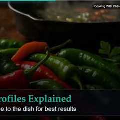 Cooking With Chiles: Flavor Without Compromise