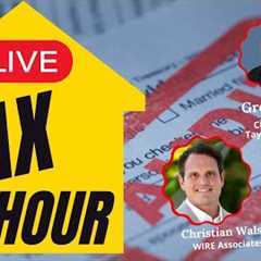 LIVE - Your Real Estate Tax Questions Answered with Taylor Tax Strategies!