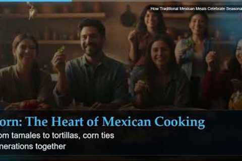 How Traditional Mexican Meals Celebrate Seasonal Eating