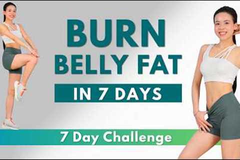 20-Min Workout to Burn Belly Fat 🔥 Lose Weight & Tone Your Body | No Equipment