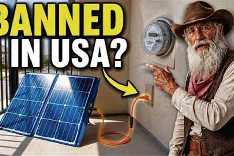 This Balcony Solar Panel Is 'BANNED'... Why Are Utility Companies Hiding It?
