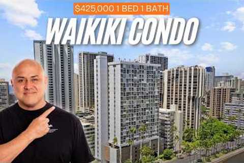 Waikiki Condo Tour: Canal House 1BR/1BA — $425,000 (Rare 2-Car Parking)