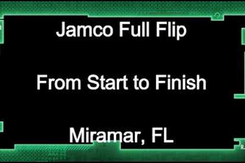 Jamco Full Flip | Miramar FL | Re-Roofing & Black Metal Roof Installation