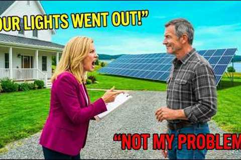 I Shut Off My Solar Array For A System Update — HOA Karen Realized Homes Were Drawing From My Panels
