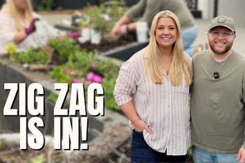 The Zig Zag Planter is IN!! Planting Up the Annual Zig Zag Planter with @NicksBackyardBlooms