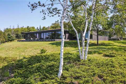 There’s a Private Pebble Beach at This Maine Island Compound Seeking $9M