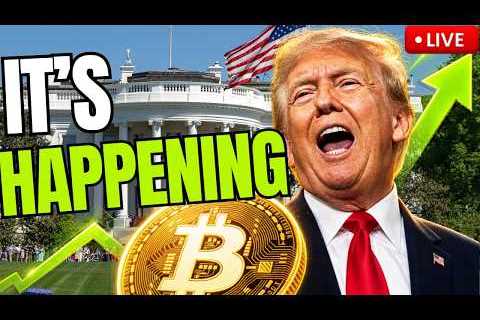 🚨LIVE: White House Crypto Meeting