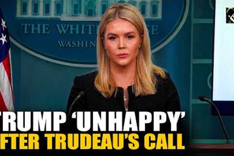 Trump unhappy after Trudeau’s call, demands action on fentanyl flow