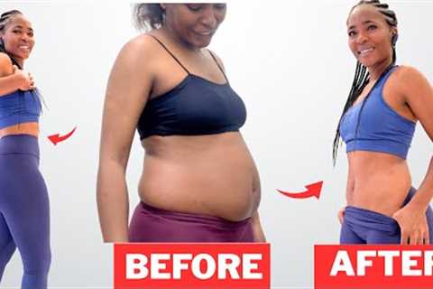 AEROBIC DANCE WORKOUT TO LOSE BELLY FAT FASTER AT HOME
