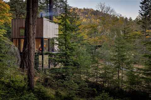 Corbusier and Thoreau Inspired This 400-Square-Foot Washington Retreat