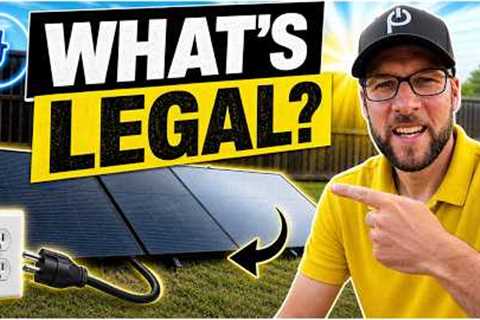 I Was Wrong About Plug-In Solar - I Read All the Laws to Fix It!