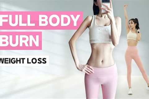 FULL BODY CARDIO Workout l Effective Weight Loss At Home l All Standing Routines / Shirlyn Kim