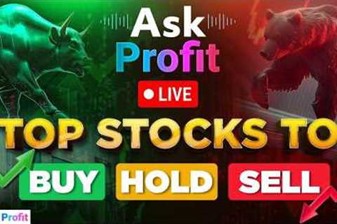 Share Bazaar LIVE | Top Stocks To Buy | NDTV Profit Ask Profit | Stock Market LIVE News
