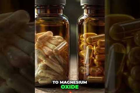 Magnesium Supplements: Oxide vs. Lysinate Explained #shorts
