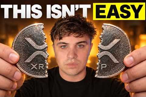 We Need to Talk About XRP… It’s Almost Time.