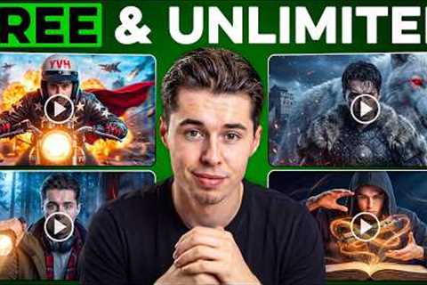 How to Make AI Videos for FREE (Unlimited Technique)