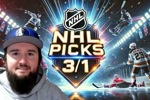 NHL PICKS Expert Predictions & Best Bets for Tonight! 3/1/25