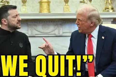 Trump's 600 STAFF QUIT Over Zelensky DISASTER MEETING