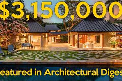 This Luxury Kona Home Was Featured in Architectural Digest, Here's Why