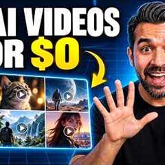 I Made 10 AI Videos for $0 – Free AI Video Generator
