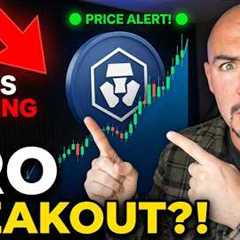 Is It Time For A CRO Coin BREAKOUT?!? (Crypto News WARNING & Cronos Price ALERT!)