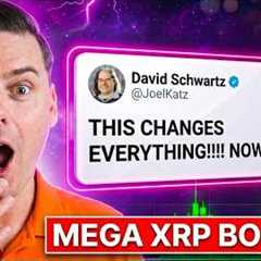 DAVID SCWHARTZ JUST DROPPED A HUUUUGE XRP BOMB! (NEW XRP PARTNERSHIP)