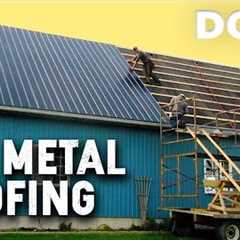 How To Install DIY Metal Roofing (House or Barn)