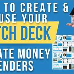 How to present to private money lenders for real estate