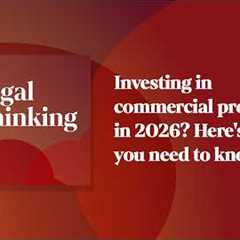 What you need to know before investing in commercial property in 2026 | RWK Goodman