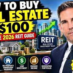 How to Invest in Real Estate with NO MONEY in 2026 (REITs Explained)