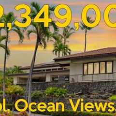Keauhou Estates | Ocean View Pool Home with Solar & Guard Gate | Kailua-Kona, Hawaii