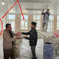 The employer's sensitivity and forcing Mirza Ali to work quickly