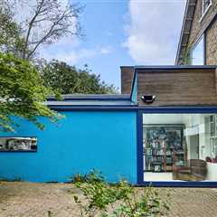 There’s a Bright Blue Studio at the Back of This £3.75M London Home