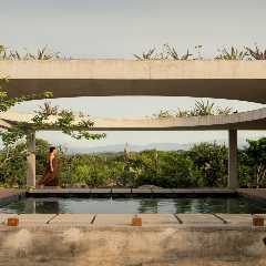 A Circular Opening in the Roof Cuts Straight to the Heart of This Oaxacan Home