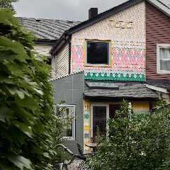 The Smarties-Colored Shingles on This Toronto Home Look Sweet Enough to Eat