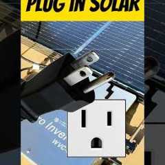 Plug In Solar in 2 Minute 🌞 (NO BS!)