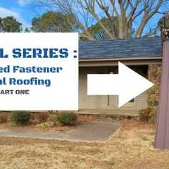 Exposed Fastener Metal Roofing Part 1 - Installing Panels