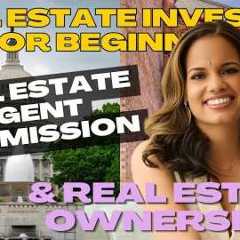 Real Estate Investing for Beginners:  Real Estate Agent Commission &amp; Real Estate Ownership