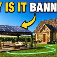 This BACKYARD PERGOLA Runs My ENTIRE House Off-Grid (No Grid NEEDED!!)
