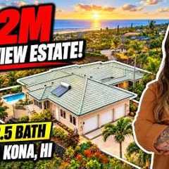 What Does $2.2M Buy You in Kona, Hawaii? | Ocean Views + Pool