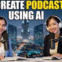 How to Make Podcast video with AI (Step by step in 2025)