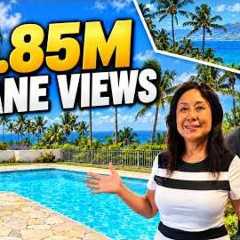 Moving to Hawaii Kai? Inside a $5.8M oceanview home with a pool in Koko Kai