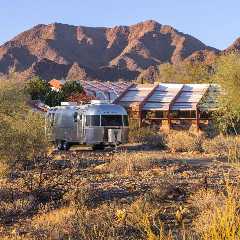 Frank Lloyd Wright Never Built His Travel Trailer. Now He Has an Airstream