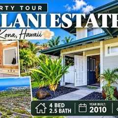 Kailua-Kona Hawaii Real Estate Tour | Pualani Estates Home for $1,120,000