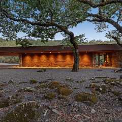 In Northern California, an Architect’s Stone-Clad $3M Home Brings the Hillside Inside