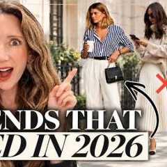 FASHION TRENDS that are DEAD in 2026 and WHAT TO WEAR Instead!