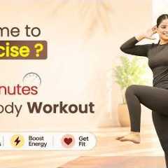 15 Min Full Body Workout at Home | Weight Loss &amp; Fat Burn Exercise for Beginners