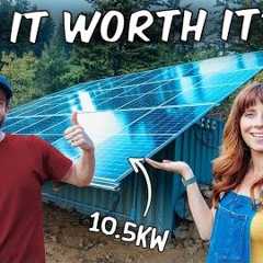TOTAL COST Of Our Off-Grid Solar Power System | Powering Our Mountain Home