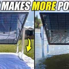 Natural vs. Man-Made Reflective Surfaces for Bifacial Solar Panels