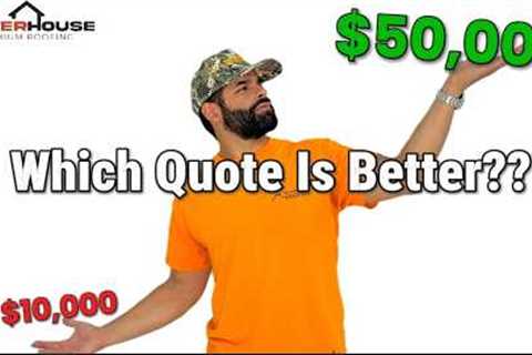 What Should ACTUALLY Be In A Roof Replacement Quote?